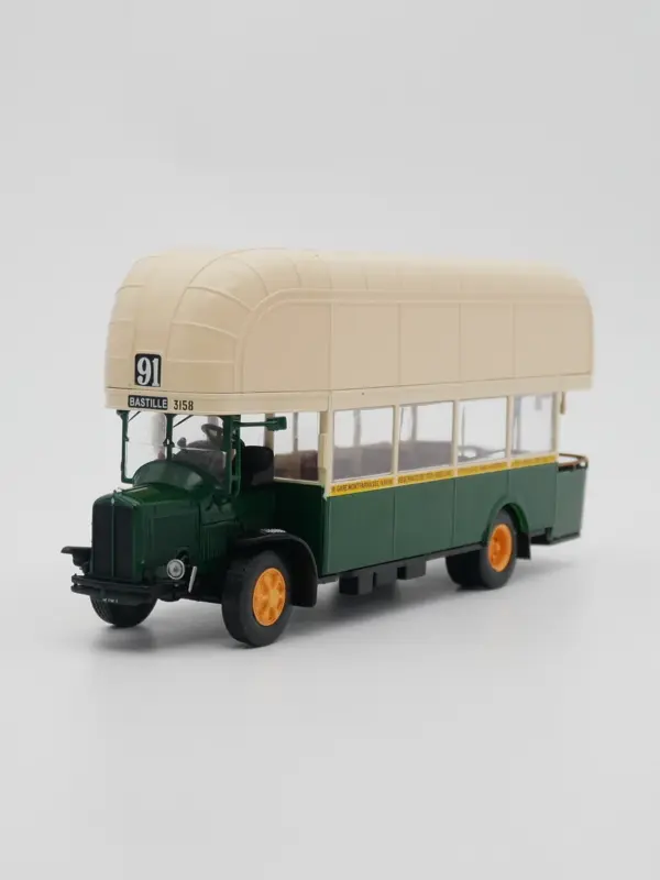 Diecast 1:43 Scale Renault TN4F Gas Bus Model - Image 6