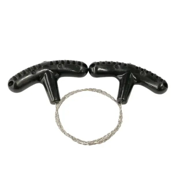 Portable Steel Wire Saw with Finger Handles - Image 7