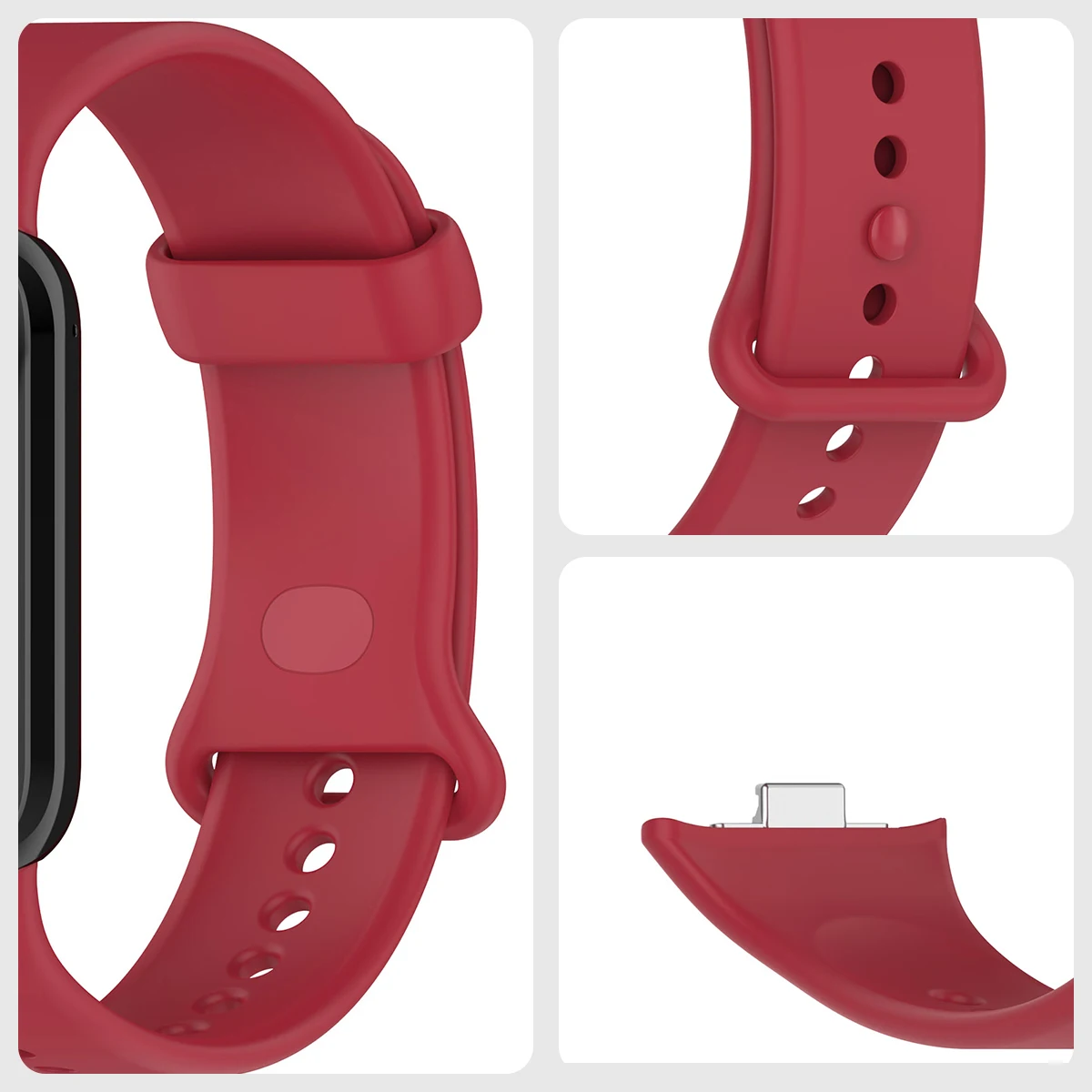 Silicone Strap for Xiaomi Mi Band 8/9 Pro 5 Silicone Strap for Xiaomi Mi Band 8/9 Pro - Image 5