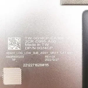 Dell Precision 15 5570 Bottom Cover Case 9 S2d6db9d9f27f4e1eba3de2395b8837e8H