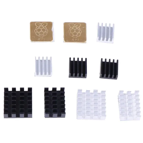 Aluminum Heatsink Kit for Raspberry Pi 2/3/4 - Image 5