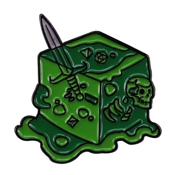 Fun Card Game Enamel Pins for Collectors - Image 12