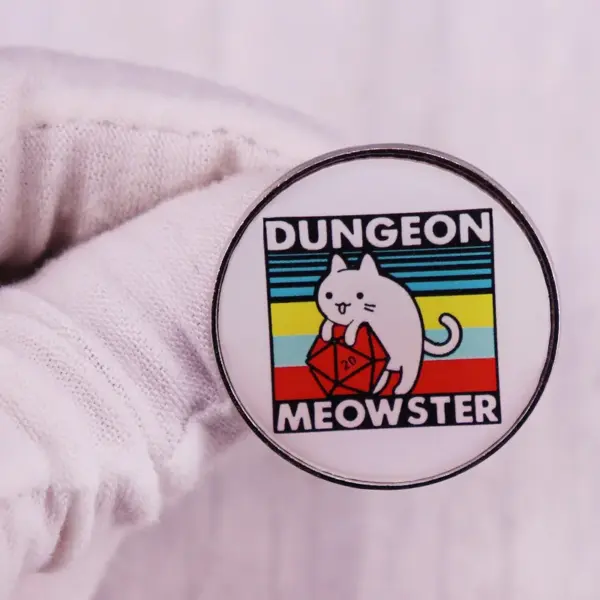 Fun Card Game Enamel Pins for Collectors - Image 4