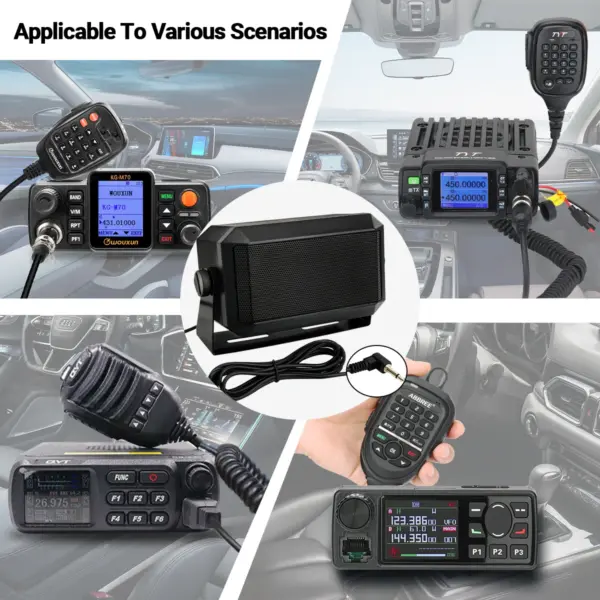 ABBREE External Communication Speaker for CB Radios - Image 5