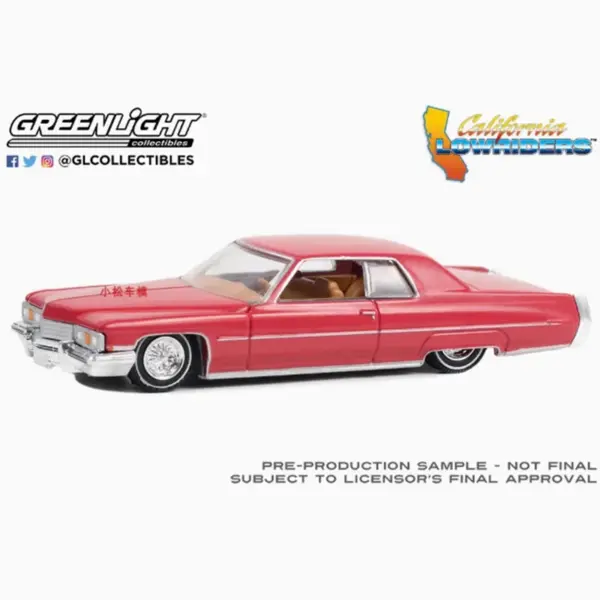 1973 Cadi Coupe Deville 1:64 Diecast Model Car - Image 3