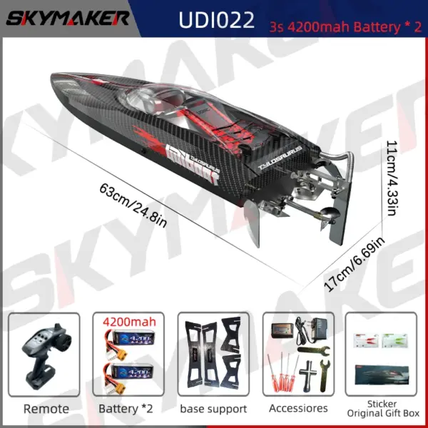 UDiRC UDI022 High-Speed Remote Control Boat - Image 7