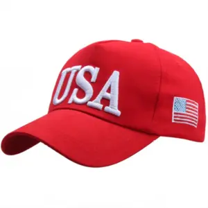Red Presidential Election 3D Embroidered Baseball Cap 7 S2e746344f35e4becbe9acebd34bece14g