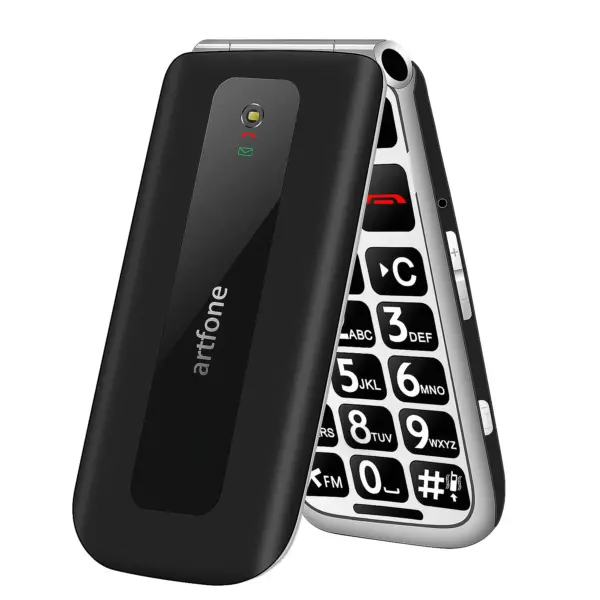 Artfone F20 Senior Flip Phone for Elderly with Bluetooth - Image 7