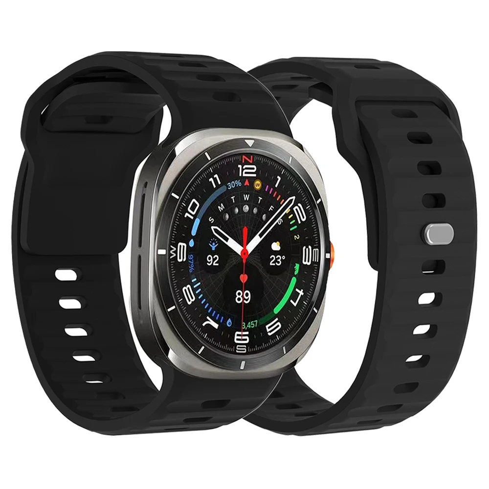 Soft Silicone Strap for Samsung Galaxy Watch Ultra 15 Soft Silicone Strap for Samsung Galaxy Watch Ultra - Image 15
