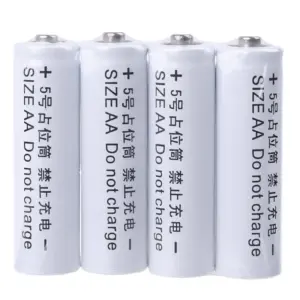 4-Pack AA AAA Dummy Battery Placeholder Cylinders 22 S2ebb3fbe63f544769fbf31026528f084V