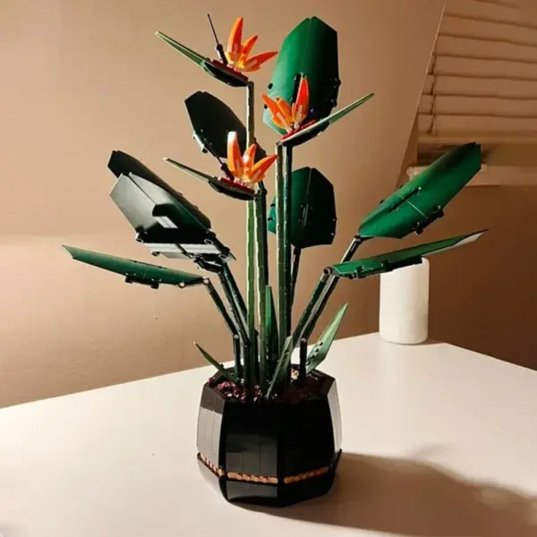 Bird Paradise Bouquet Building Blocks Set - Image 2