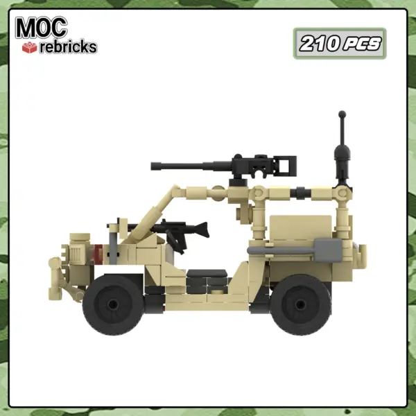 MOC Leopard Cat Assault Vehicle Building Kit - Image 6