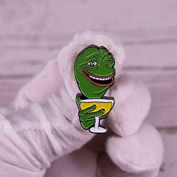 Pepe The Frog Meme Enamel Pin Badge for Bags - Image 36