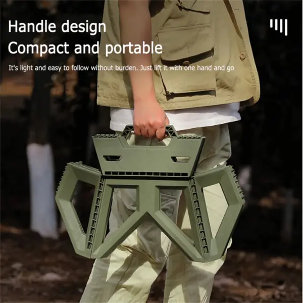 Outdoor Folding Stool Model YL802 - Image 6