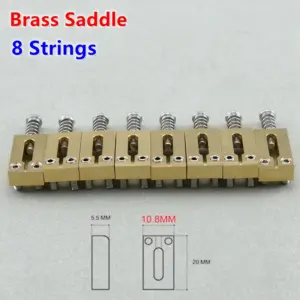 Electric Guitar Bridge Saddles Set 10.5MM/10.8MM 63 S2ef3fe0e157a411b91df1a2d68c872c54