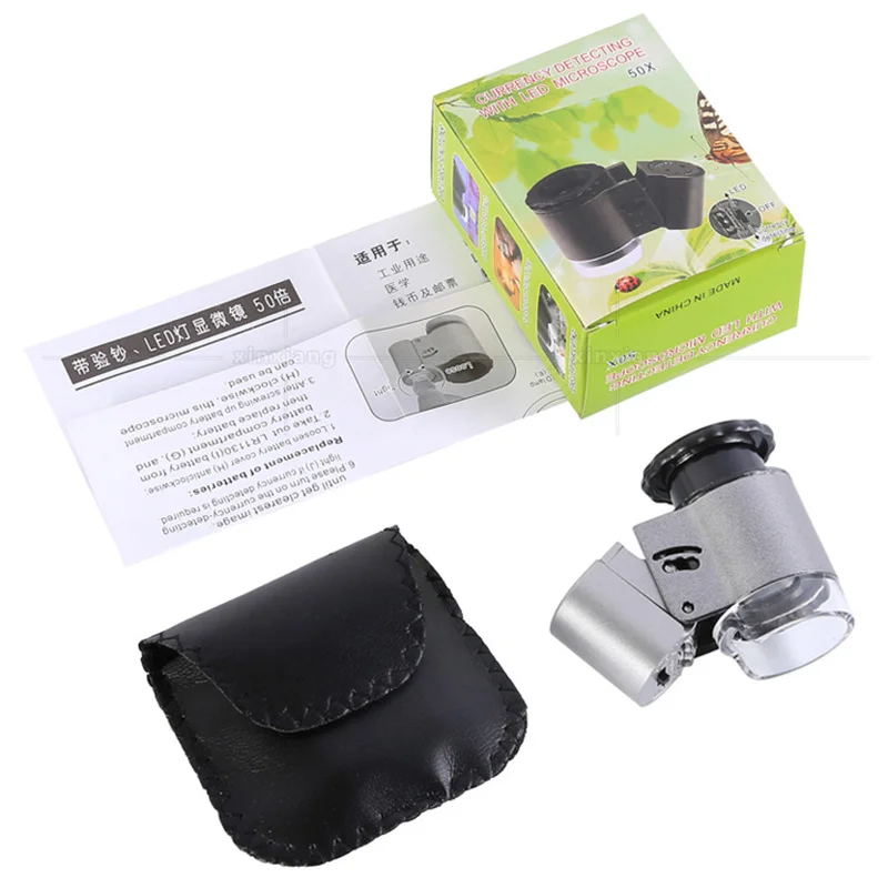 50X Appreciation Jewelry Microscope with UV Light 2 50X Appreciation Jewelry Microscope with UV Light - Image 2