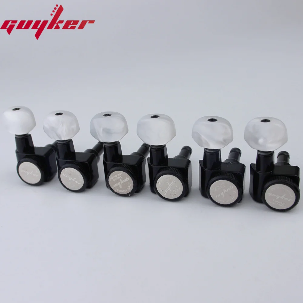 Guyker 6 In-line Guitar Locking Tuners 1:18 2 Guyker 6 In-line Guitar Locking Tuners 1:18 - Image 2