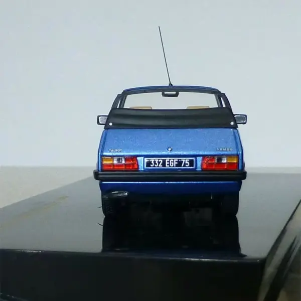 1:43 Scale Talbot Samba Cabriolet 1983 Alloy Car Model - Image 4