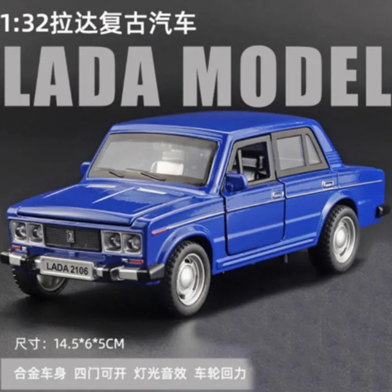 Diecast 1/32 Russian Lada 2106 Taxi Model 10 Diecast 1/32 Russian Lada 2106 Taxi Model - Image 10