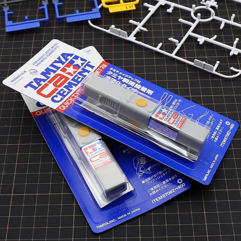 TAMIYA 87062 CA Cement Instant Glue 2g for Plastic and Metal 5 TAMIYA 87062 CA Cement Instant Glue 2g for Plastic and Metal - Image 5