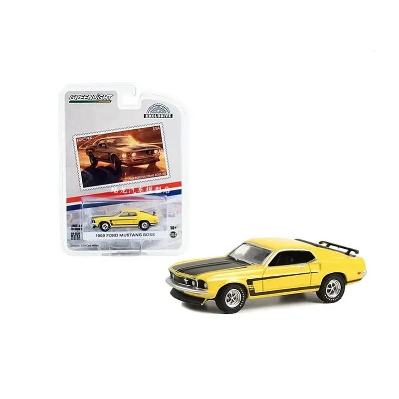 Greenlight 1:64 1969 Ford Mustang BOSS Model 2 Greenlight 1:64 1969 Ford Mustang BOSS Model - Image 2