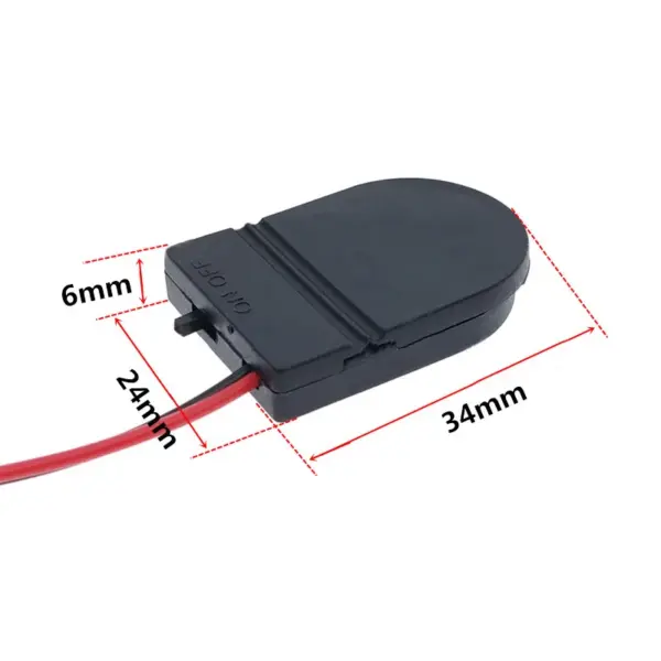 CR2032 Battery Socket Holder with ON-OFF Switch - Image 2