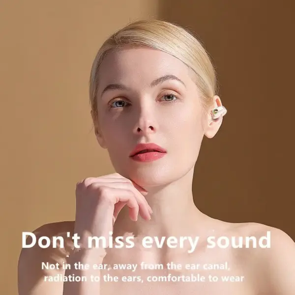 Bone Conduction Bluetooth Earbuds with Mic - Image 3