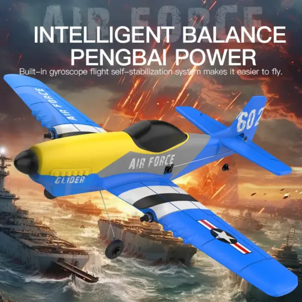 RC Model Airplane KF602 with 150m Control - Image 5