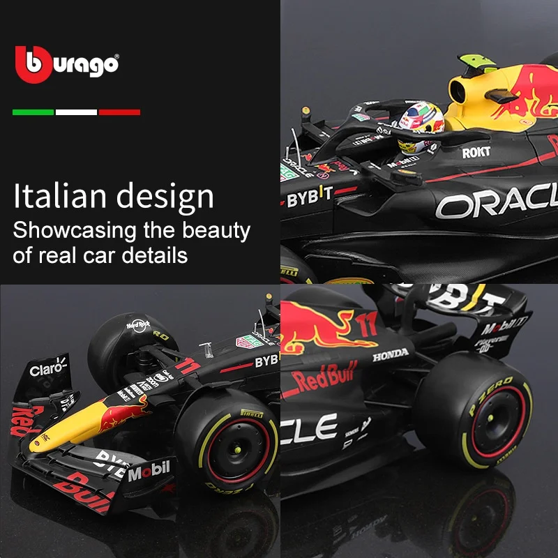 In Stock 1:18 Bburago Red Bull RB19 F1 Model Car 5 In Stock 1:18 Bburago Red Bull RB19 F1 Model Car - Image 5