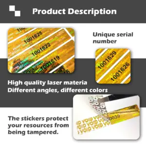 Gold Holographic Tamper-Proof Warranty Labels 8 S30a98489625c441999fb464955549797O