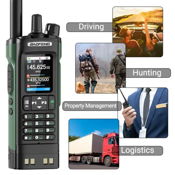 BAOFENG UV-32 GPS Walkie Talkie 10W with Bluetooth - Image 6