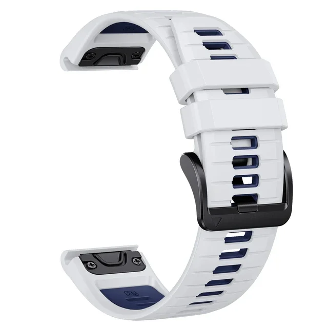 Two Tone Silicone Strap for Garmin Watches 13 Two Tone Silicone Strap for Garmin Watches - Image 13