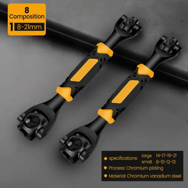 Multifunctional 8/52-in-1 Ratchet Wrench Tool - Image 6