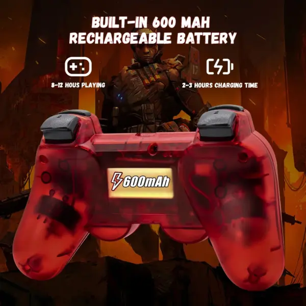 Wireless PS3 Controller Bluetooth Gamepad - Image 4