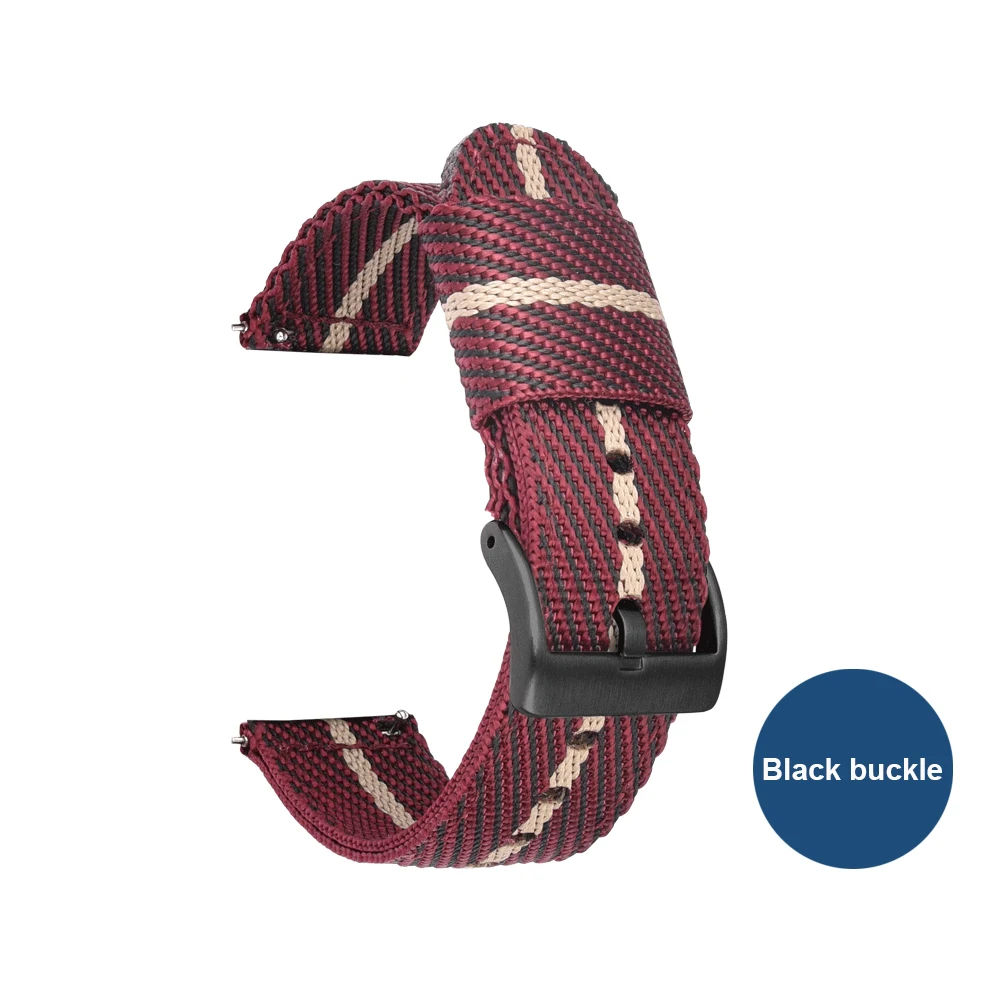 24mm Nylon Watch Band for TicWatch Pro 5 11 24mm Nylon Watch Band for TicWatch Pro 5 - Image 11