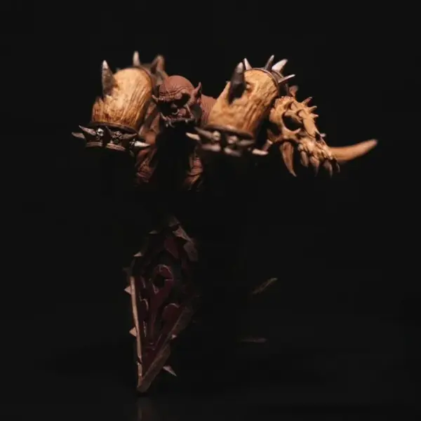1/10 Scale Resin Orc Bust Kit Unassembled Model - Image 2