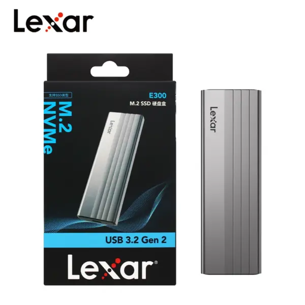 Lexar E300 M.2 SSD Enclosure USB 3.2 Type C - Image 3