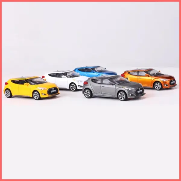Welly Shadow 1:64 Veloster Turbo Diecast Model - Image 3
