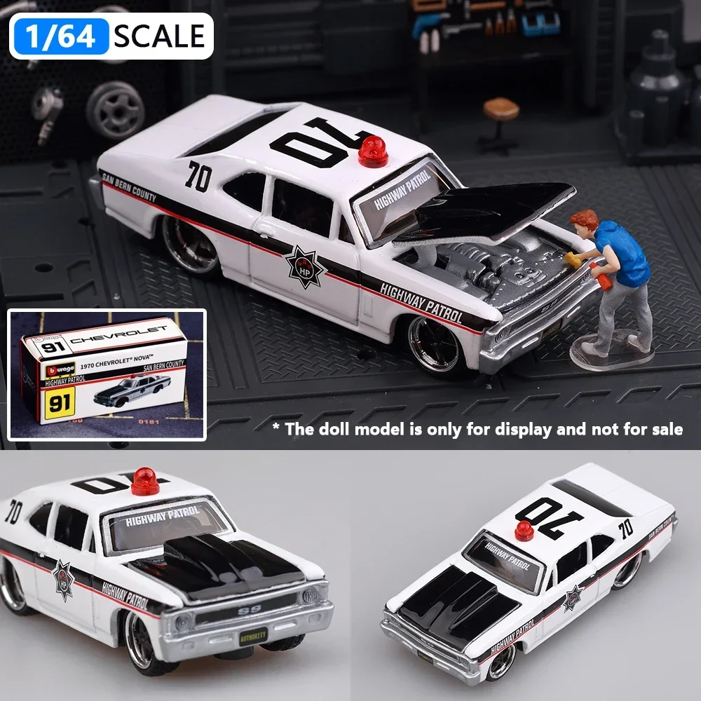 Bburago 1:64 Porsche 911 GT3 RS & Ferrari Model 13 Bburago 1:64 Porsche 911 GT3 RS & Ferrari Model - Image 13