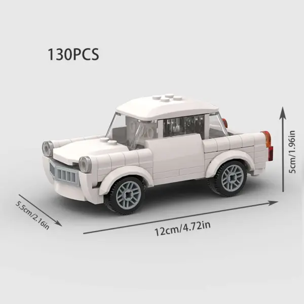 Stylized Building Block Toy Car - Image 17