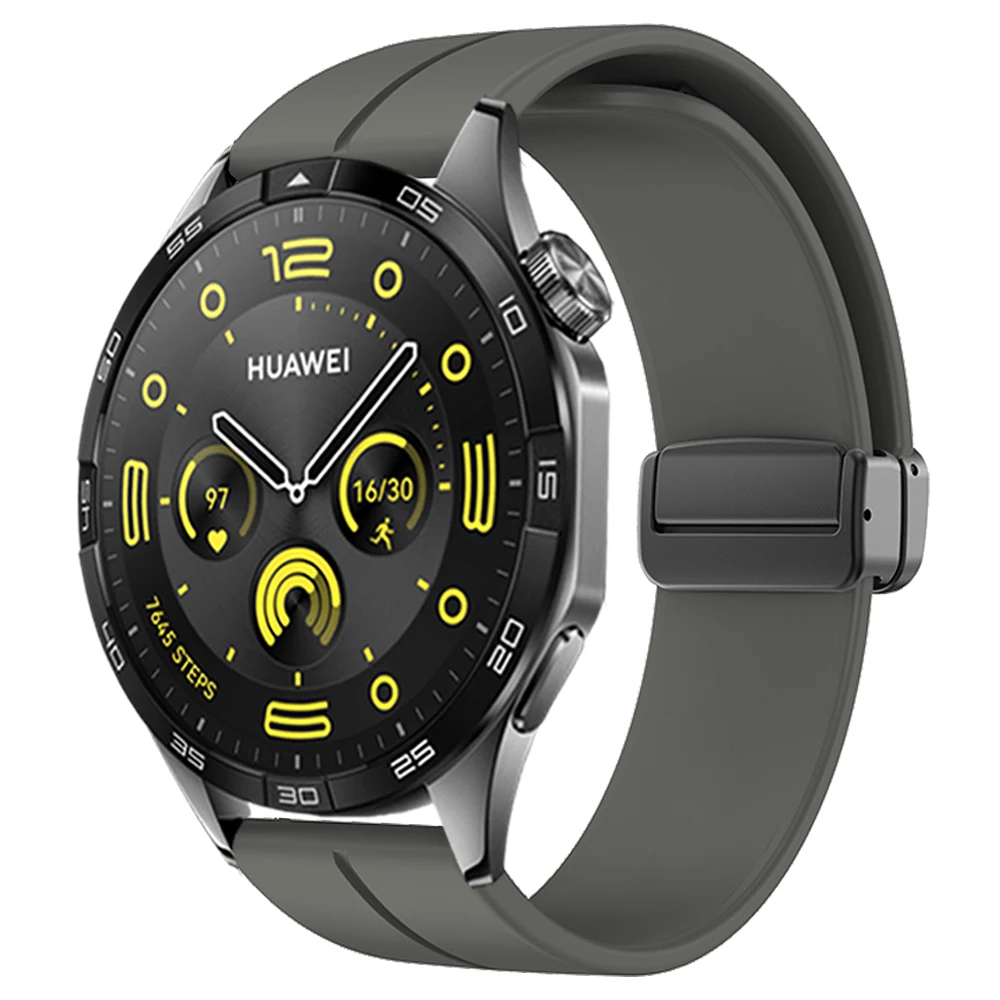 Magnetic Silicone Strap for Huawei Watch 4 Pro 12 Magnetic Silicone Strap for Huawei Watch 4 Pro - Image 12