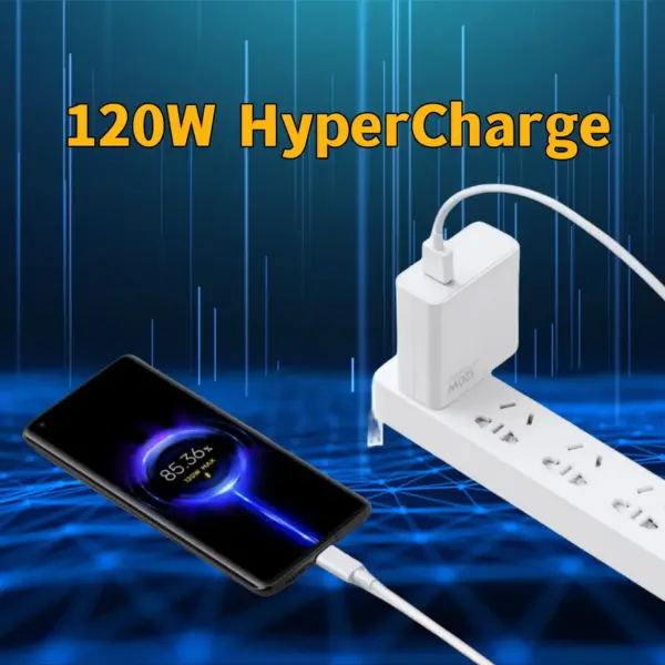 Xiaomi Mijia 120W Turbo Fast Charger Adapter for Redmi and Mi Devices - Image 4