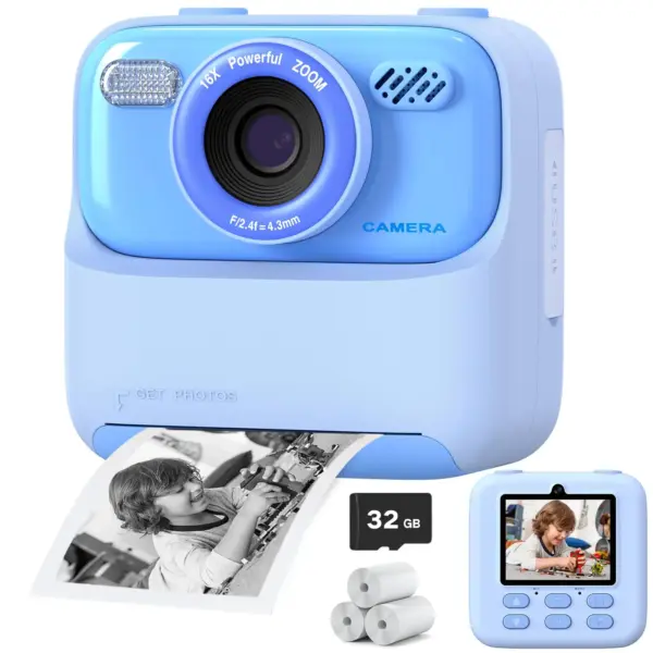 Kids Instant Print Camera with Dual Lens 32G - Image 12