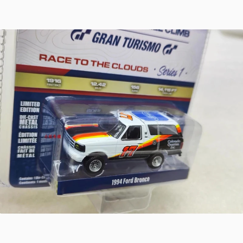 1:64 Scale 1994 Ford Bronco Alloy Model Car 2 1:64 Scale 1994 Ford Bronco Alloy Model Car - Image 2