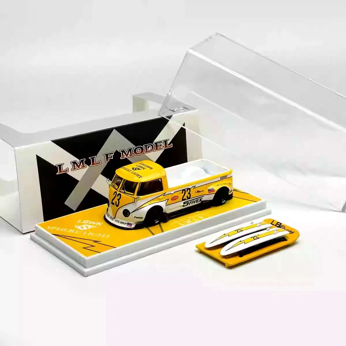 Volkswagen T1 Widebody Pickup Model 1:64 Diecast Collection 7 Volkswagen T1 Widebody Pickup Model 1:64 Diecast Collection - Image 7