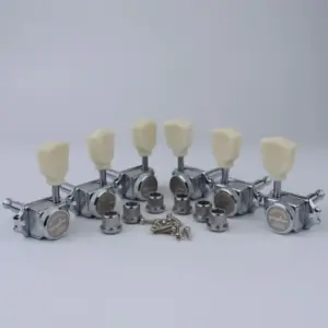 GUYKER Vintage Deluxe Guitar Tuners Set 3R3L 6 S326ba42b0b9945c2928672a6bb982609l