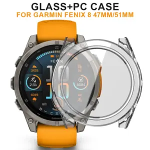Garmin Fenix 8 Tempered Glass Case Protector