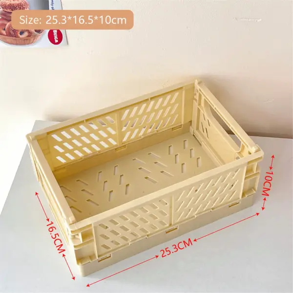 Foldable Storage Crate for Home Organization - Image 17