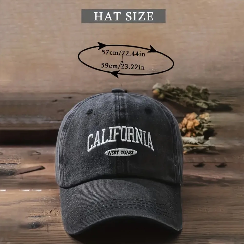 Cotton Vintage Baseball Cap for Men Women 4 Cotton Vintage Baseball Cap for Men Women - Image 4