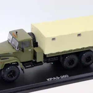 KRAZ-260 Military Truck Model 1:43 Scale 10 S32c463ffb60a4374b919bc2395abab05e
